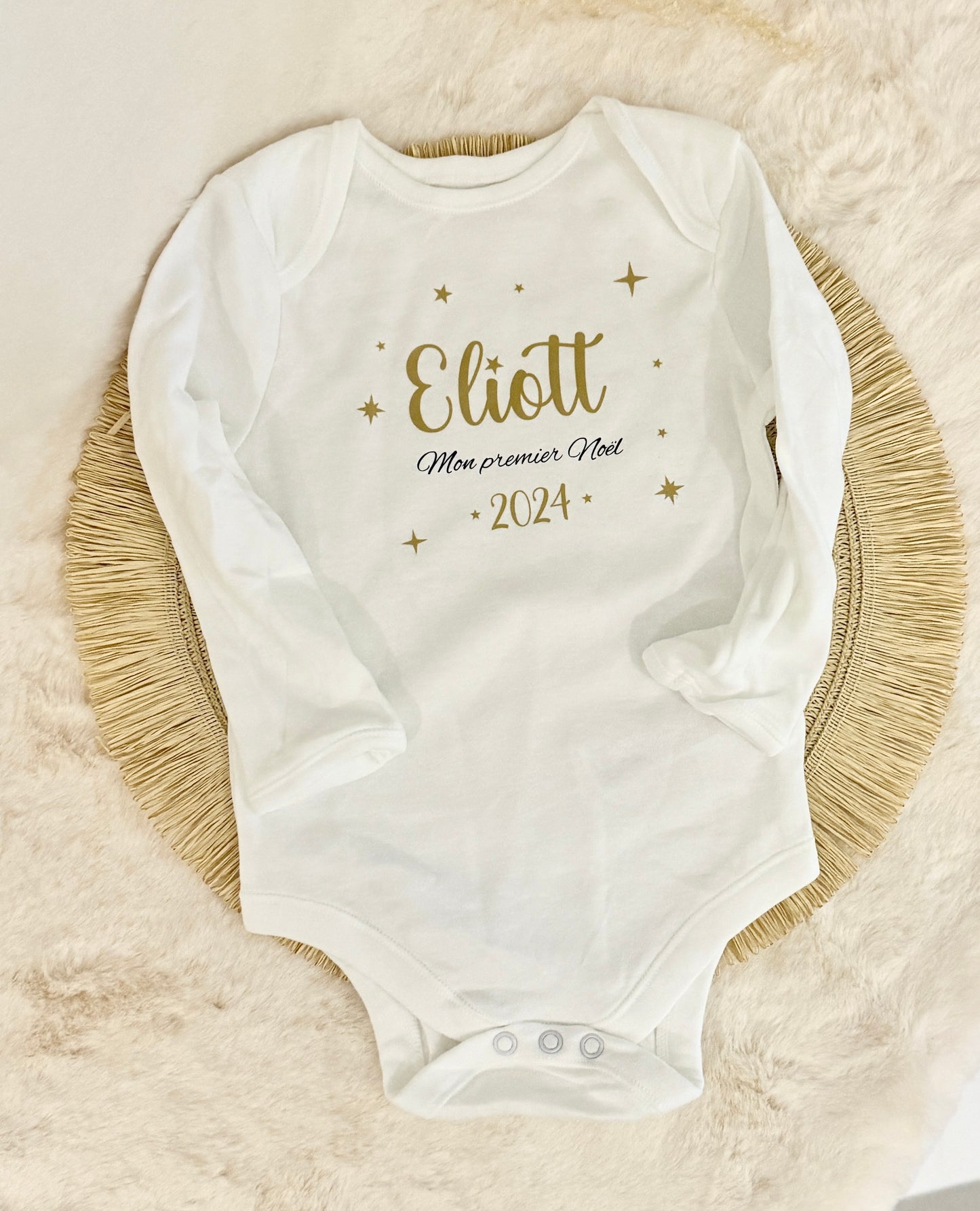 Body bébé prénom