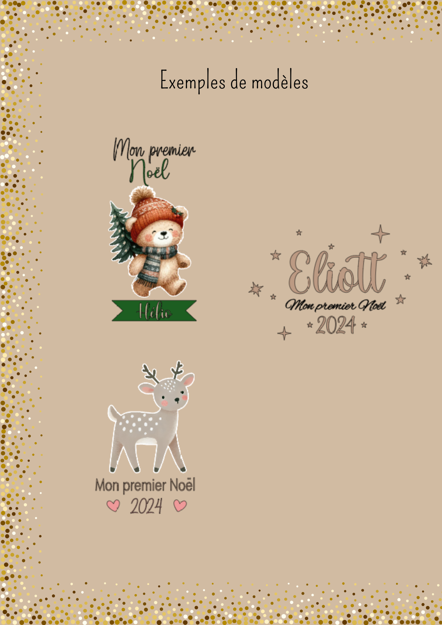Body Bébé Noël