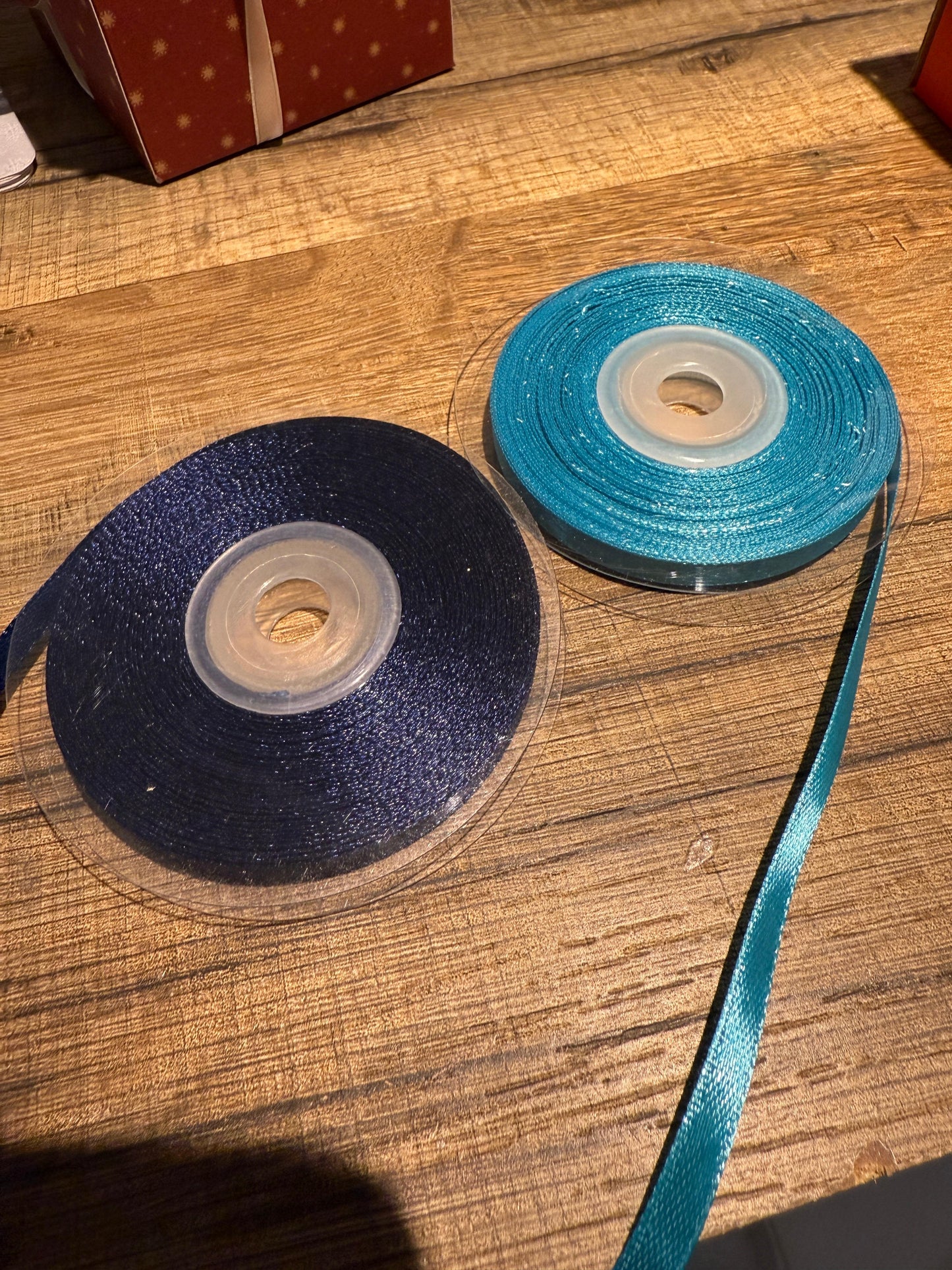 Boule de Noël transparente personnalisée